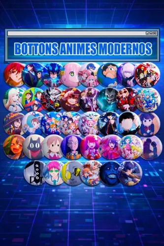 Bottons de anime e personalizados