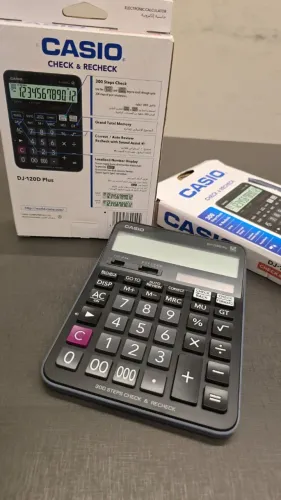 QUEIMA DE ESTOQUE! CALCULADORA CASIO DJ-120D PLUS