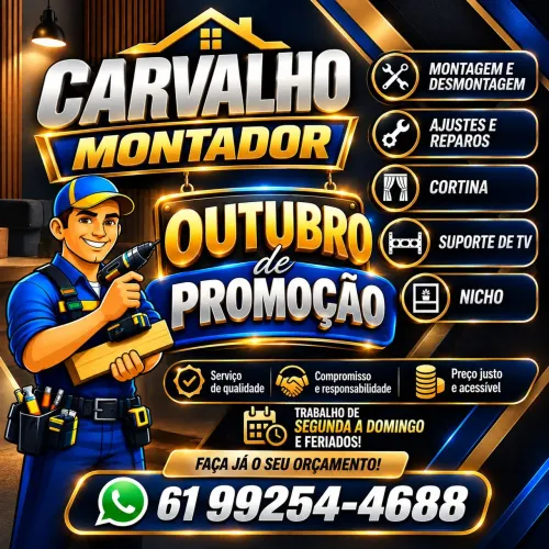 Montador de móveis profissional