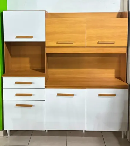 Cozinha Selena com 6 Portas 2 Gavetas, Santa Etelvina - Manaus