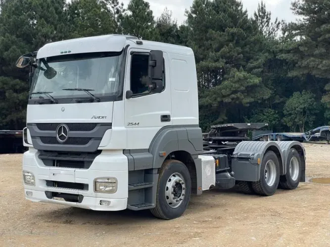 MB AXOR 2544 6X2 ANO 2021 - COM 477 MIL KM - TETO BAIXO + CABINE LEITO - REPASSE
