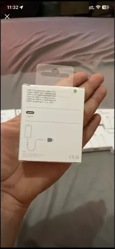 OFERTA! Cabo Lightning para iPhone - Novo e Lacrado