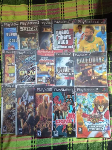 Vendo vários jogos de PS2
