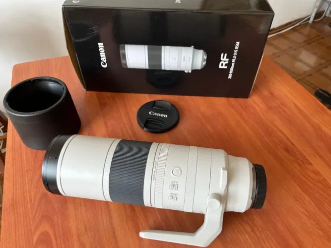 Lente canon rf 200-800 Novissima c/ nota fiscal