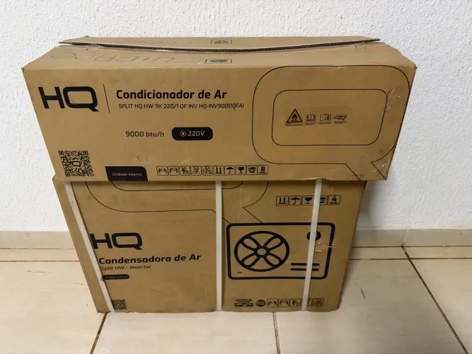 Ar condicionado HQ inverter novo na caixa 