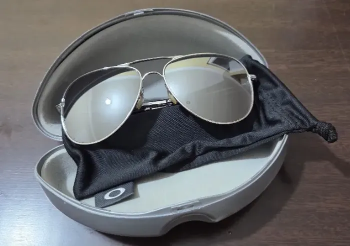 Óculos Oakley Aviador Espelhado Polarizado Original