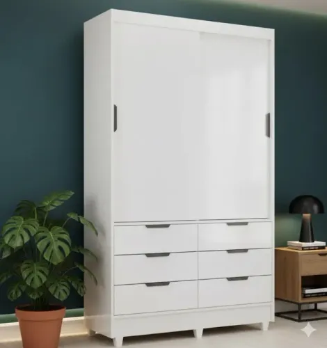 SUPER OFERTA Guarda Roupa Sevilha Branco