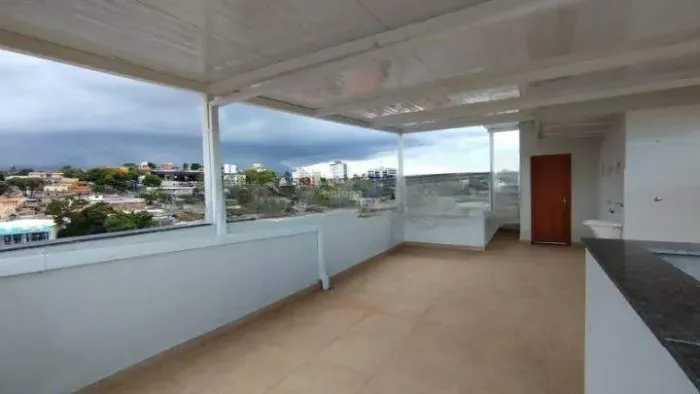 Aluguel: Cobertura com 103m², 02 quartos, 02 vagas - Palmeiras - BHte/Mg