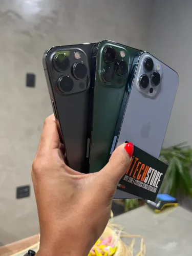 13 PRO DE 128GB USADO COM GARANTIA!!!!