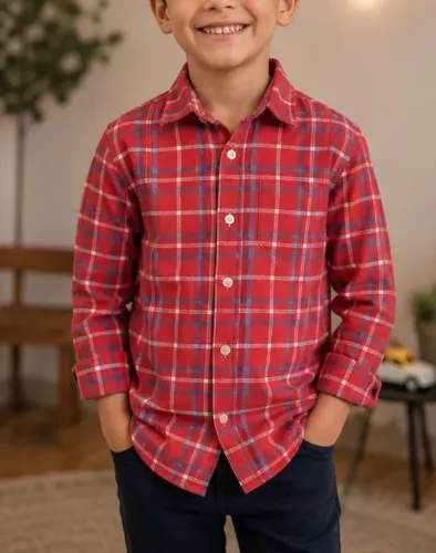 Desapego - Menino 8 anos - Imperdível camisa xadrez estado de nova