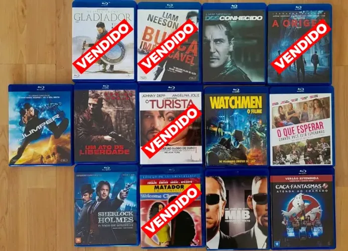 Blu rays diversos - R$30 cada