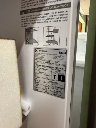 Refrigerador Electrolux 442 litros NOVO 