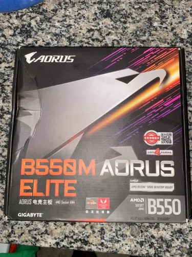 [VENDO] Placa-Mãe Gigabyte B550M Aorus Elite (AMD AM4) - Pronta para Ryzen 5000