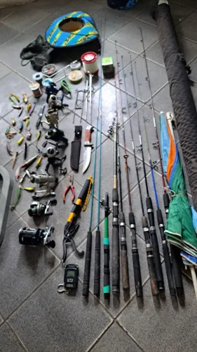Tralhas de pesca