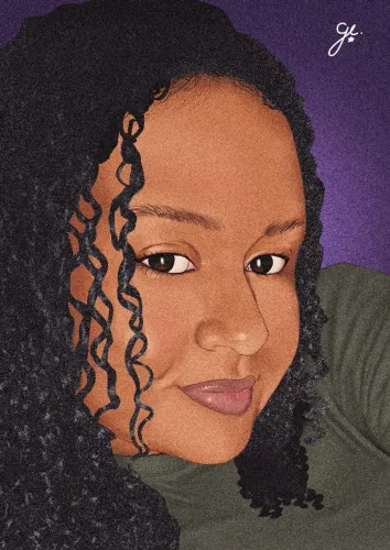 Pintura digital feita sem IA