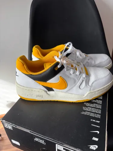 Nike Full Force Low Amarelo - Usado Apenas 1 Vez