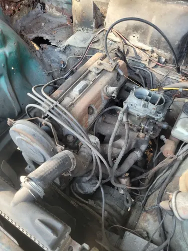 Motor de chevette 1.6/s gasolina completo 