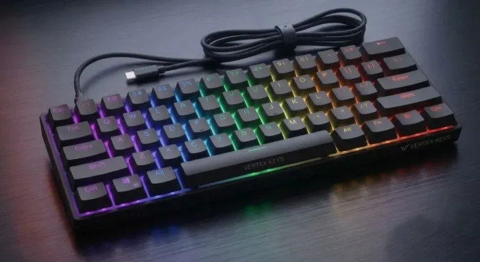Teclado AJAZZ NK61 mecânico HotSwaple
