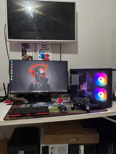 Pc gamer completo  e garantia - r5 5500 + rx 5500 XT 8gb