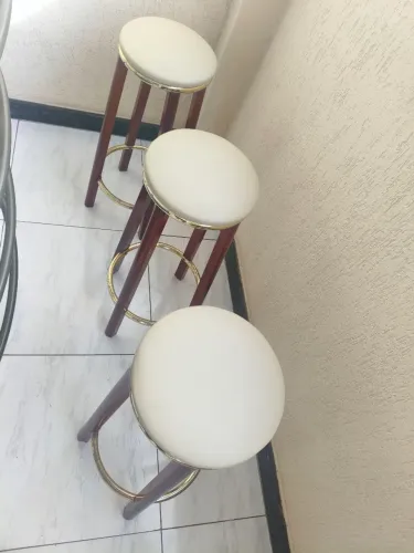 Banqueta em couro