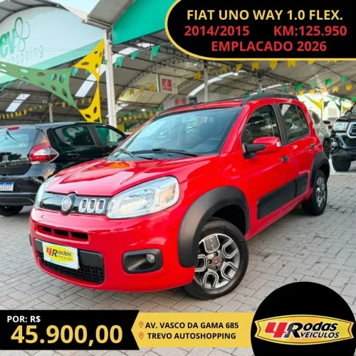 Fiat Uno WAY 1.0 Flex 6V 5P 2015