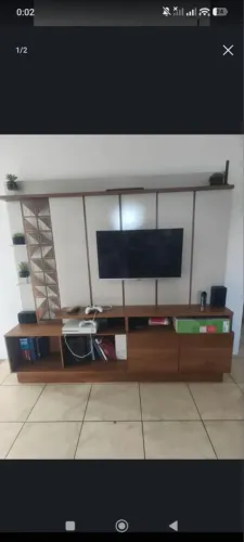 Rack com painel