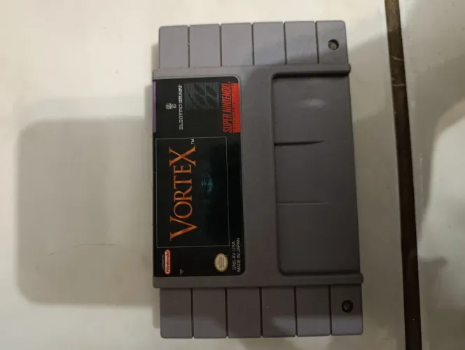 Fita de Super Nintendo Vortex