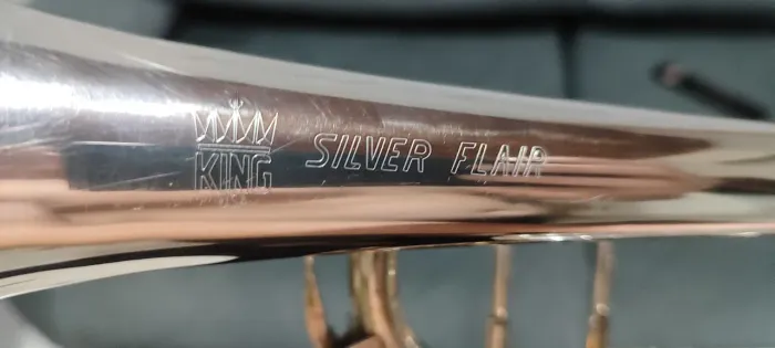Trompete king silver Flayr Americano Top de linha 