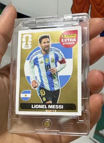 FIGURINHA MESSI LEGEND OURO COPA 2026