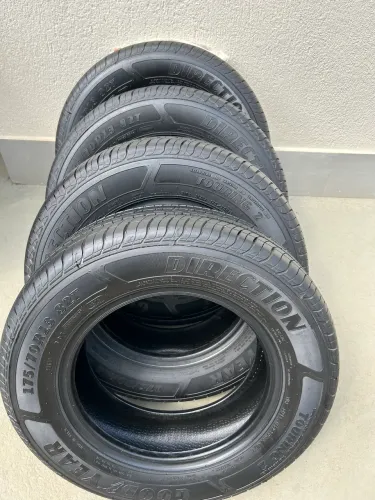 4 PNEUS GOODYEAR 175/70 R13 - PRATICAMENTE NOVOS