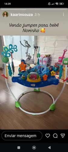 Jumper de  bebe de 0 a 2 anos 
