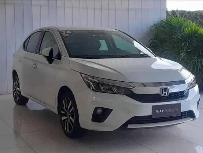 Honda City 2024 EXL 1.5 Hatch Automático Revisado / Cautelar / Garantia