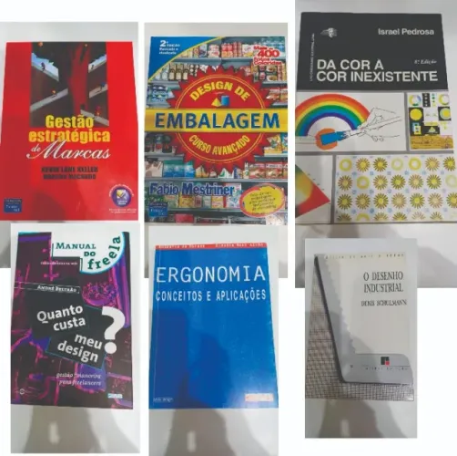 Livros da área de Design