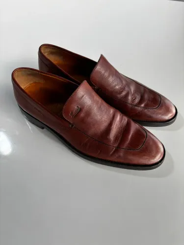 sapato mocassim gucci vintage original, fabricado na itália,
