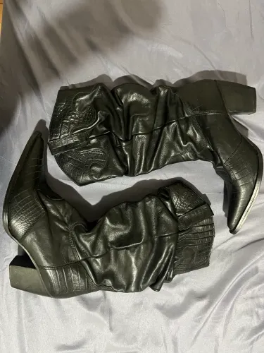 Bota texana couro