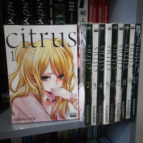 Coleção Mangá Citrus Completo 10 Volumes - Saburouta - NewPOP