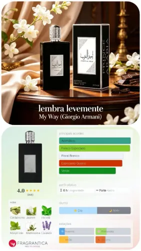 Perfume masculino Árabe Ameer Al Arab Lattafa