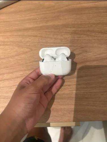 Fone Branco sem fio compatível com IPhone e IOS