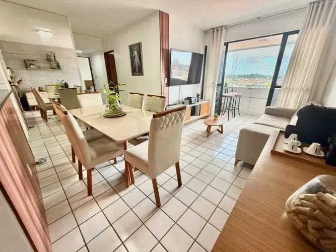 Apartamento à Venda nos Expedicionários, João Pessoa | 80m², 3 Quartos e 2 Suítes