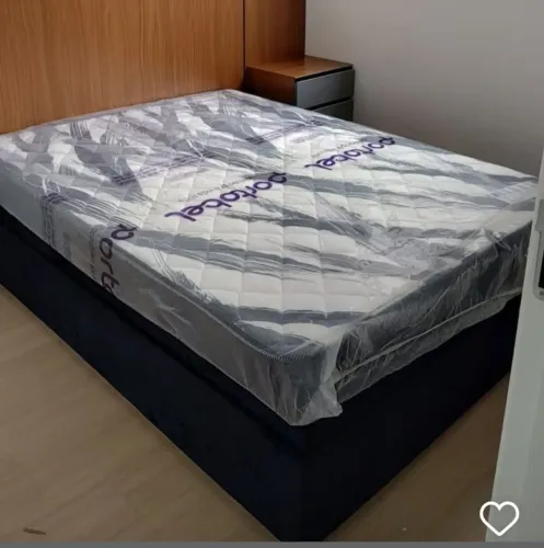 Base simples + colchão D3e novo FRETE GRÁTIS