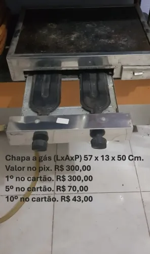 Chapa para lanches
