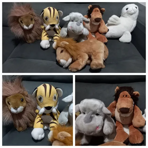 Lote de pelúcias 