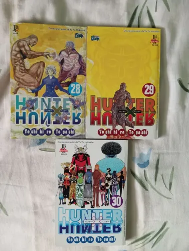 Hunter X Hunter Vol 28, 29, 30 (1° Edição)