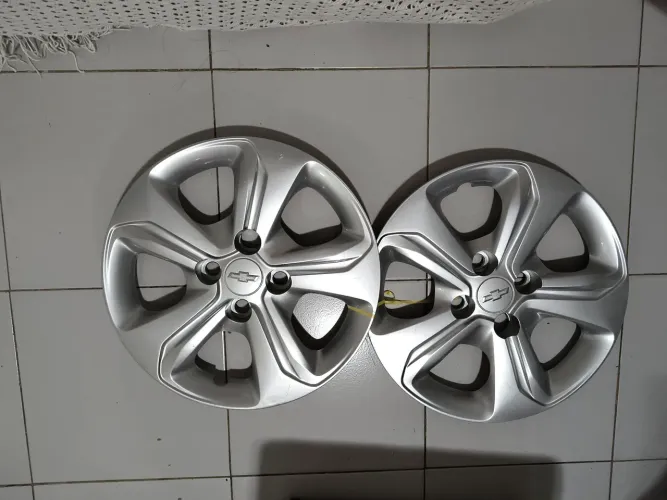 Duas Calotas Ônix Aro 14 Originais Gm Chevrolet original
