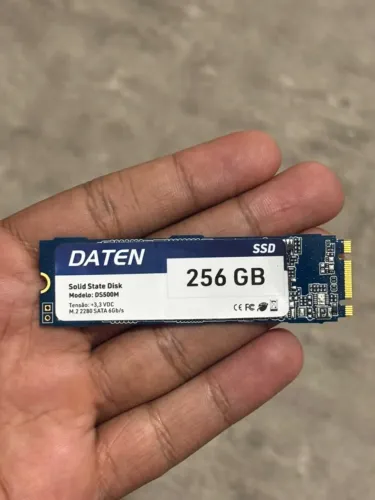 SSD M.2 SATA 256GB - 20 DIAS DE USO - BARATO