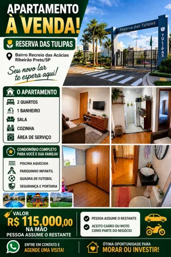 ? APARTAMENTO À VENDA - RIBEIRÃO PRETO/SP