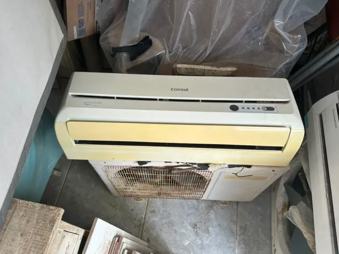 Ar condicionado com instalação