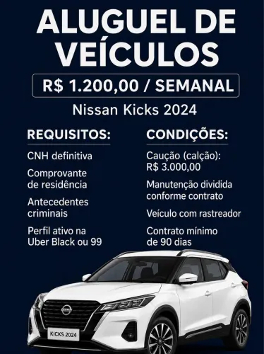 Nissan Kicks Sense 1.6 16V Flex AUT 2024