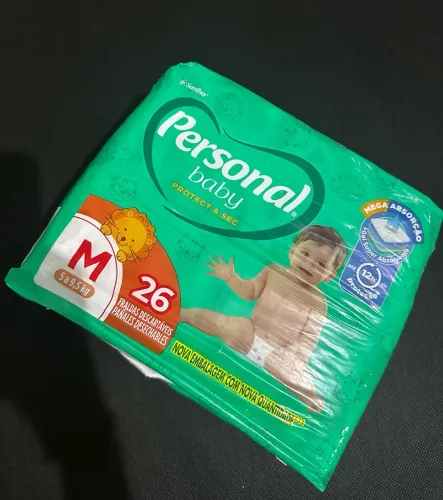 Pacotes Fralda Personal Baby Protect & Sec M ? Lacrados