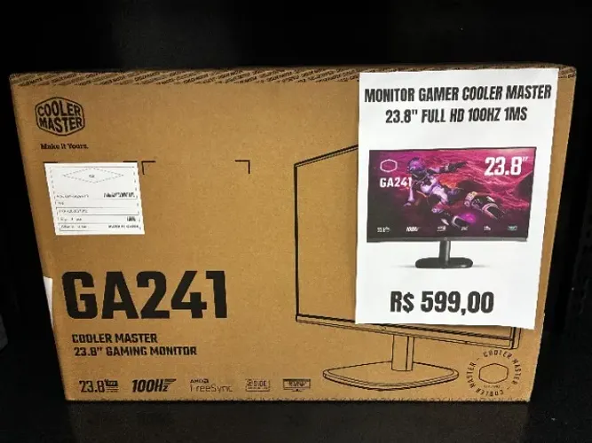 Monitor Cooler Master 23.8 100hz - Lacrado